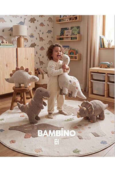 Neşem Halı Boutique EKOHALI Bambino BMB 07 Cream Multy Pasten Renklere Sahip ...