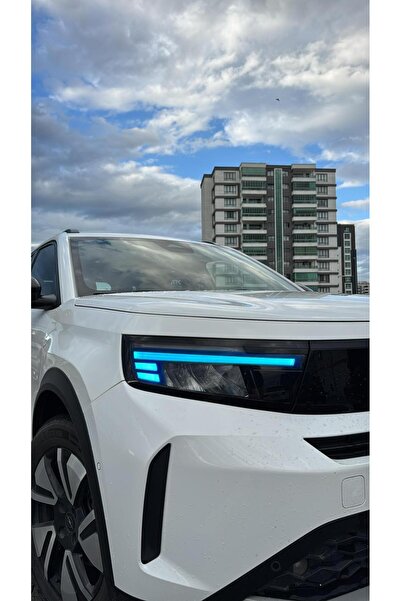 ARKT STİCKER Opel Frontera Gündüz Led Sticker Mavi