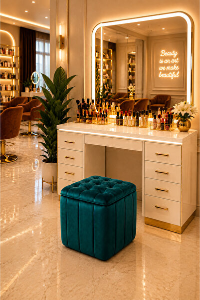 Tasarım Premium kapitone dilimli puf bench, göz alıcı lüks görünüm ve modern ...
