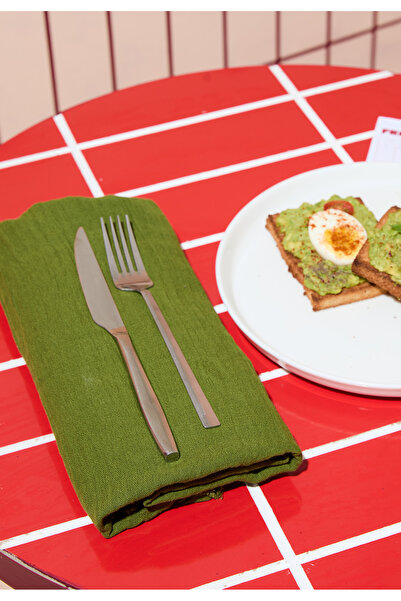 Freshscarfs Pamuklu Keten Şal Avocado Toast