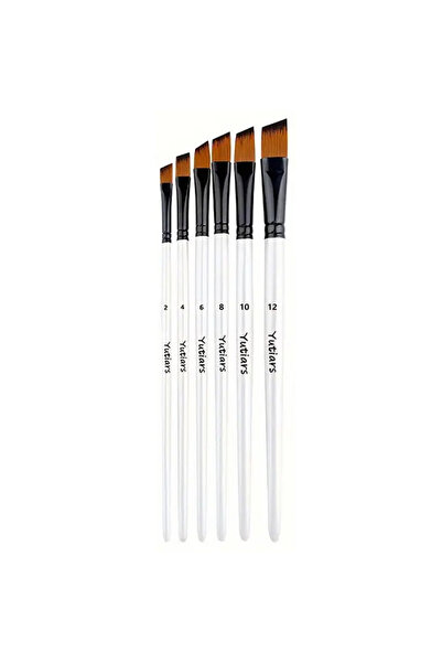 Choice angular head 6pcs Artist Paint Brushes Set Artist Paintbrushes For Acr...