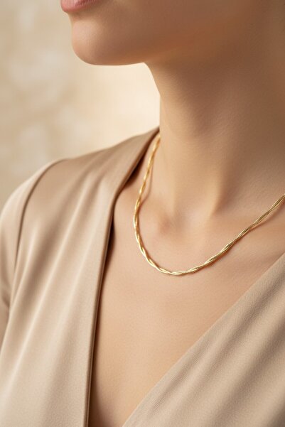XUPING JEWELRY قلادة متعددة الطبقات من ستايل إنسي/مجوهرات شوبينغ