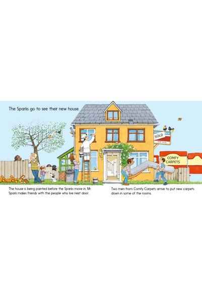 Usborne Carte pentru copii, Usborne , First Experiences Moving House , 2+ ani
