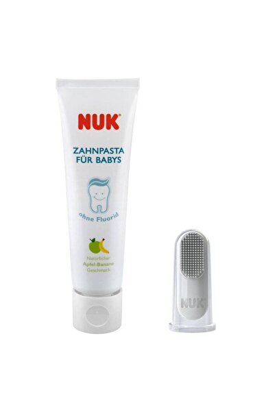 Nuk TOOTHPASTE + THIMBER (3-12L) (NUKPASTA+THIMBER)