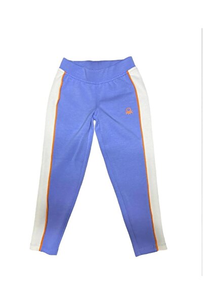 Benetton United Colors of Benetton Girls طماق طويلة زرقاء BNT-G21283