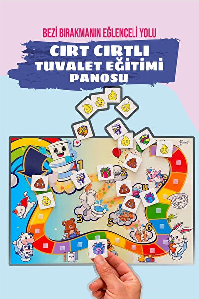 Velcro Toilet Training Board, Velcro Toilet Habit Training and Gift Success Diploma