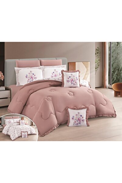 Sweet Dreams Decoration Microfiber Double-Sided Summer Quilt and Sheet Set, F...