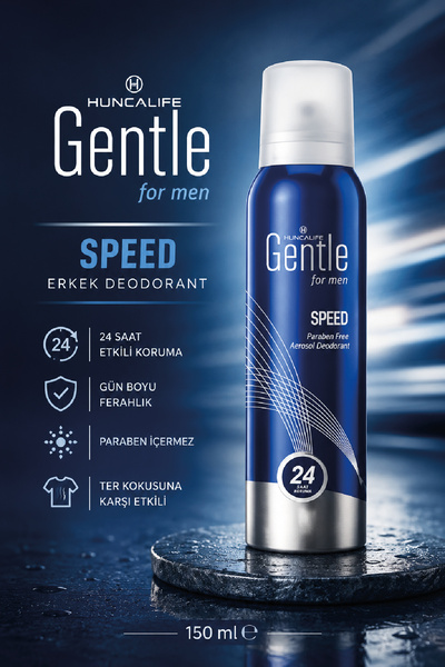 Huncalife Gentle For Men Speed 150 ml