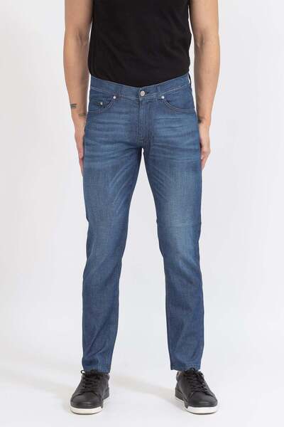 Karl Lagerfeld Erkek Jean Pantolon Parlement Mavi