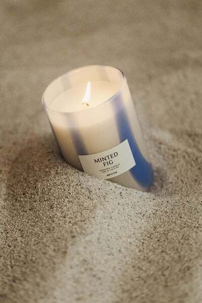 H&M Scented candle in glass holder