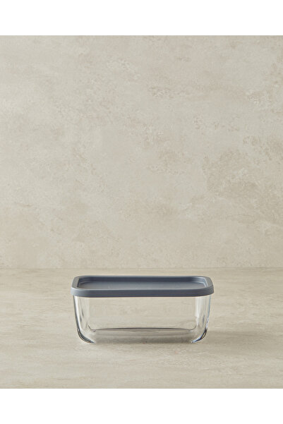 English Home Fresh Safe Glass Storage Container 1170 ml Gray