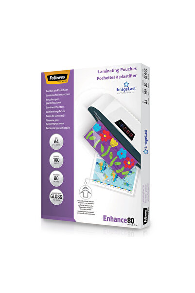 Fellowes Foaie A4 80 microni 100 bucăți/pachet