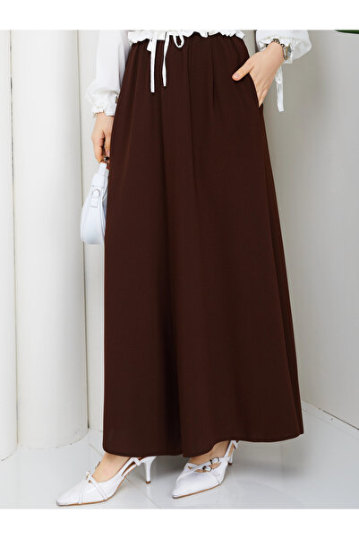 SERRA MODA παντελόνι-φούστα τεσεττούρ