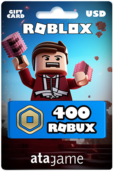Roblox 400 Robux USD OLARAK YÜKLENİR