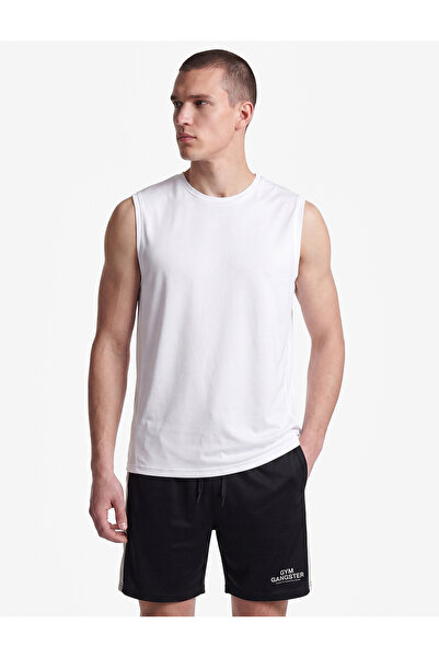 Koton Tricou sport fără mâneci, cu decolteu rotund, model Basic