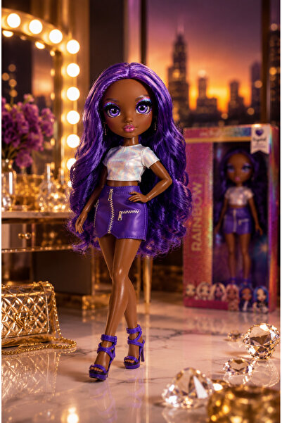Fayola PĂPUȘA FASHIONISTA RAINBOW HIGH KRYSTAL BAILEY