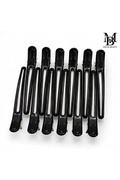 PİRAYE AKSESUAR Toka & Klips • 12 Adet Metal Saç Klipsi • Dragon Pens