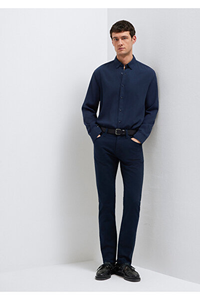 Mavi Pantaloni Jake Gabardin pentru bărbați M0042290682 Carbon Comfort