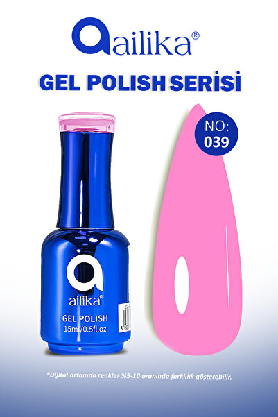 Ailika Premium Gel Polish Uzun Süre Kalıcı Oje 15ml No:039