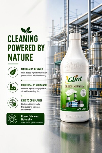 GLİNT Industry Heavy Duty Degreaser & Industrial Mechanical Equipment Cleaner...