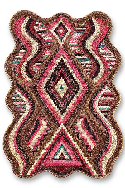 Rugs Modern Halı SDT Balık Tema Desenli Modern Dokuma Taban Dekoratif Halı mo...