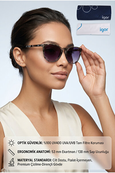 IGOR نظارات شمسية نسائية SS230 MOU