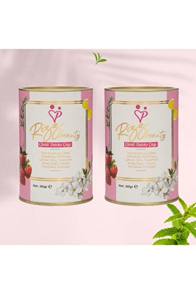 pilatesannesi 2'li Paket Çilek Parçacıklı Detoks Çayı