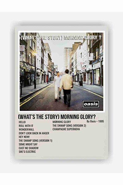 fırsatlar diyarı Oasis - (What’s the Story) Morning Glory? Duvar Posteri - Du...