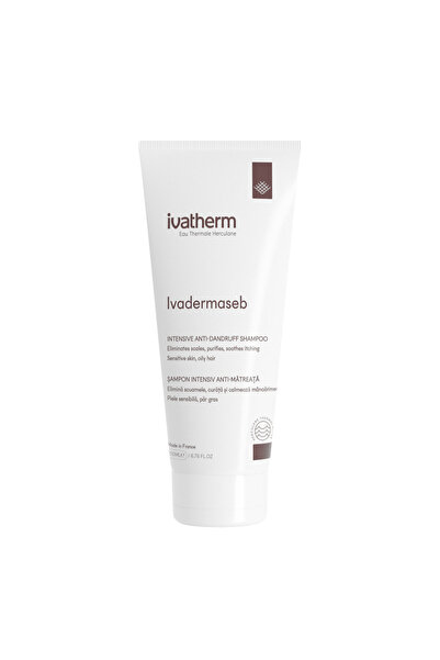 IVATHERM Ivadermaseb intensive anti-dandruff shampoo, Ivatherm, Shampoo, 200 ml