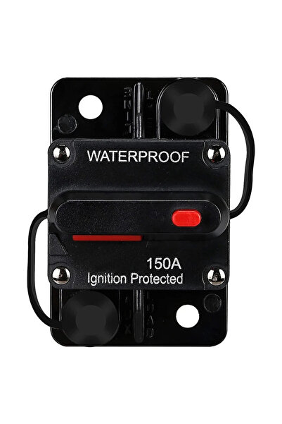 waterproof Obus Karavan Dc Sigorta 150 Amper Otomatik Sigorta