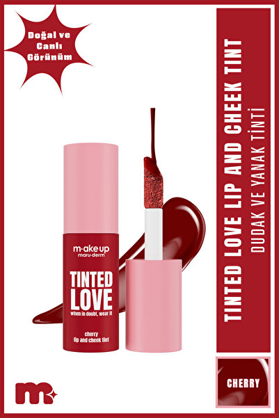 Maru.Derm make up maruderm Uzun Süre Kalıcı Parlak Bitişli Allık – Lip & Chee...