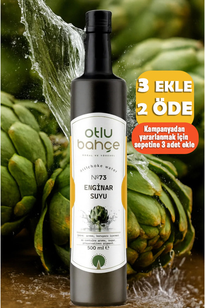 Otlu Bahçe Enginar Suyu, Artichoke Water 500ml
