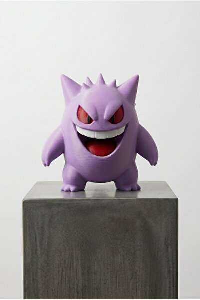 WOWOLAB Pokemon Gengar 3D Baskı Koleksiyon Dekor Figürü