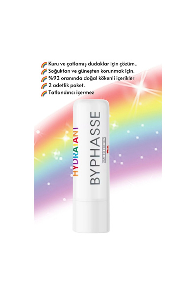 BYPHASSE Moisturizing Repair Lip Care Cream 2X4.8 Gr