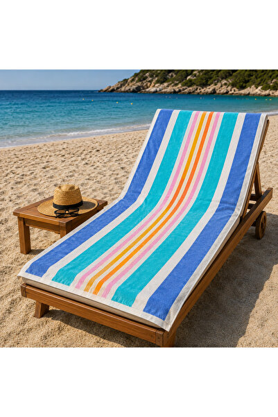Kotonia Home Prosop de plajă - 70x140 cm, 100% bumbac, decor multicolor - 17