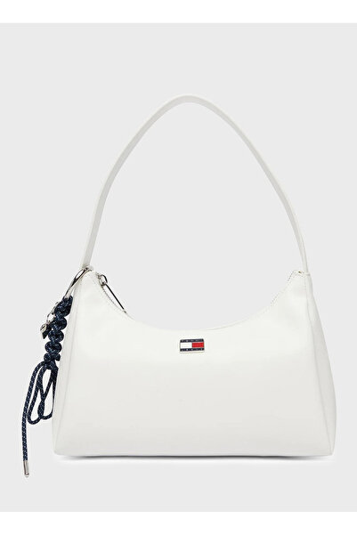 Tommy Hilfiger Beyaz Kadın Omuz Çantası AW0AW18458YBL