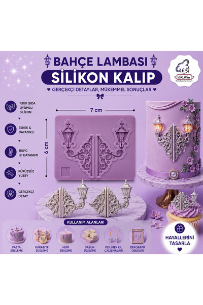 Dr.Paste Silikon Kalıp Bahçe Lambası