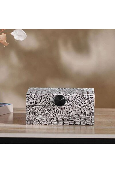 PAN HOME Boston Pu Decor Box 18x12x8cm - Black