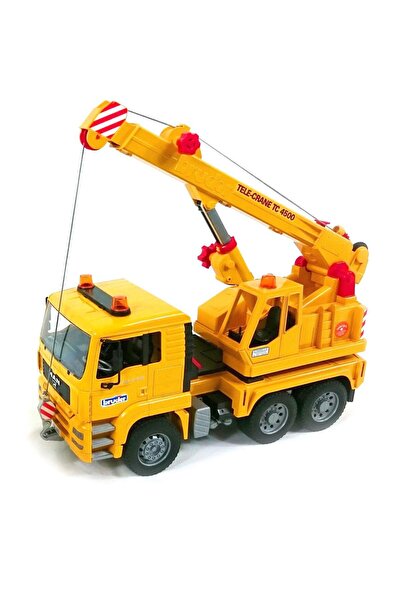 Bruder MAN Vinçli Kamyon Sarı 02754