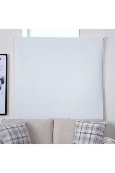 PAN HOME Textured Jacquard Roller Blind 120x210cm-ivory