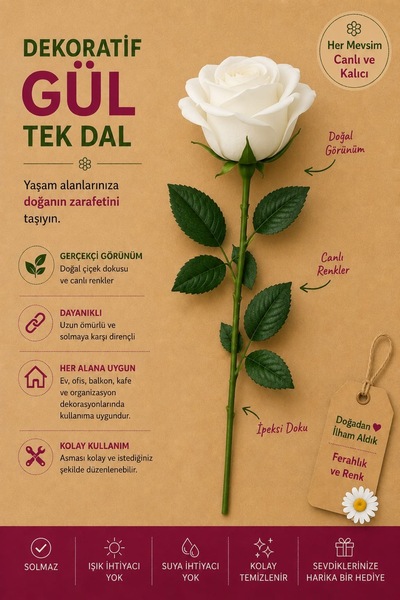 Çiçekişleri yapay çiçek
