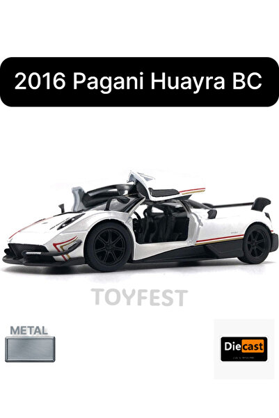 TOYFEST 2016 Pagani Huayra BC Çek Bırak Die - Cast Kapıları Açılabilen Metal ...