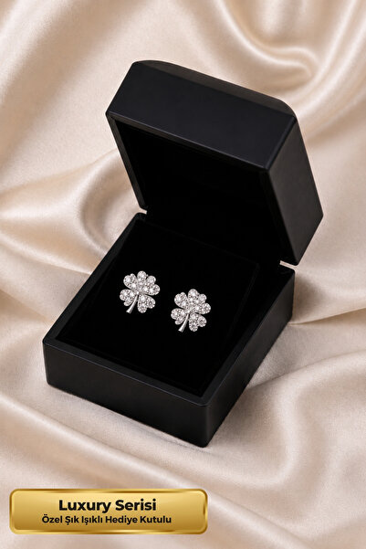 Lucente Jewellery Işıklı Hediye Kutulu 925 Ayar Gümüş Kaplama Bereket & Şans ...