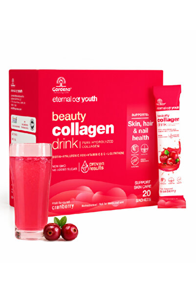 Gardeno Nurturing LIfe Eternal Youth Collagen Drink- 4000mg Hydrolyzed Collag...