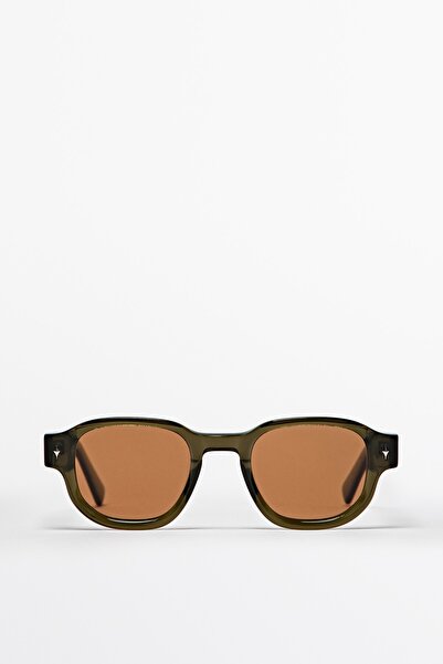 Massimo Dutti Geometrik güneş gözlüğü