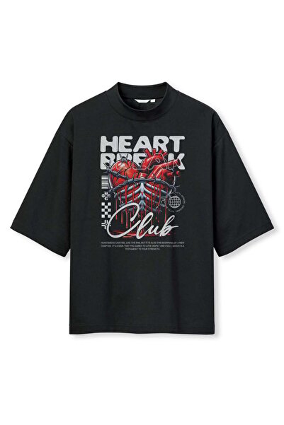 buzagi tasarım ürünleri Urban Streetwear Digital Print Oversize Black Unisex ...