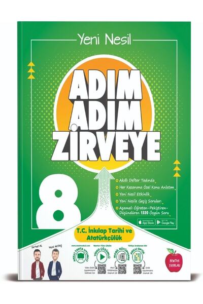 Newton Yayınları Newton 8. Sınıf Adım Adım Zirveye İnkilap Soru