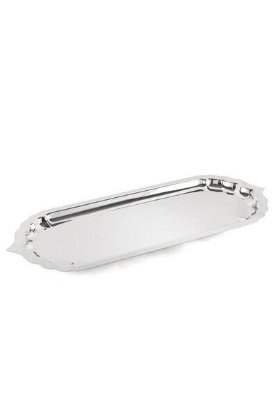 Mikasa Moor Platin Oymalı Servis Tepsisi 61x24cm