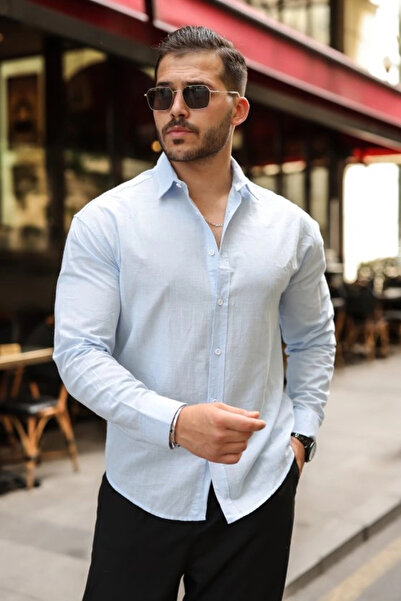 Generic Brand Men's Fresh Linen Shirt
