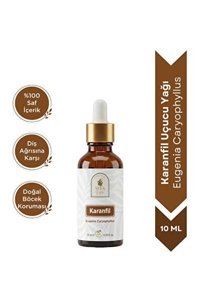 Sera Natura زيت القرنفل العطري 10 مل. 100% نقي